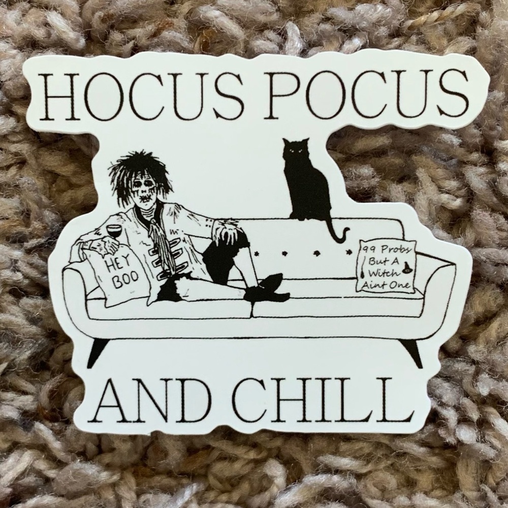 6/$12 🎃 Hocus Pocus Vinyl Sticker Matte - Picture 1 of 2